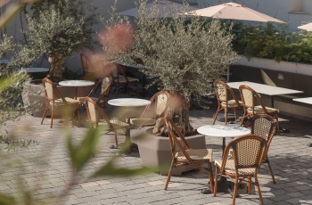 Burro restorano terasa, Vilnius